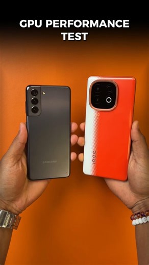 SAMSUNG VS IQOO GPU TEST
