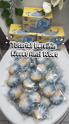 tutorial bersihin closet anti ribet #toiletbersih #Rabito #closet