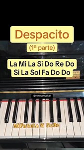 Despacito intro 🎹🎶 #foruyou #foru #parati #reels #shorts #rominamusical #shortvideo #pianolesson #pianotutorial #piano #music #musica #fblifestyle #reel #reelsinstagram #shotsvideo | Rominamusical