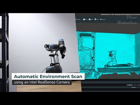 Automatic Environment Scan using an Intel RealSense Depth Camera