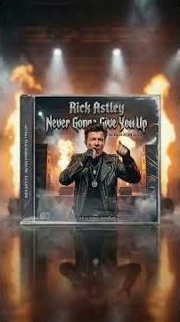 Never Gonna Give You Up (Rick Astley) - A neural Hard Rock cover.