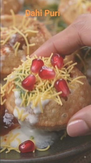 Dahi Puri Recipe | Crispy, Creamy & Chatpati Street-Style Dahi Batata Puri