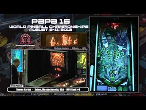 PAPA 16 World Pinball Championships Final Round