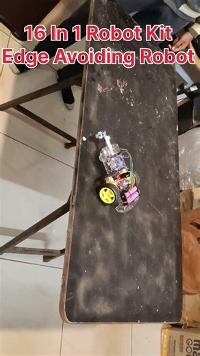 Edge Avoiding Robot #projecthub #autonomousrobot #16in1RobotKit #new #mobilerobot