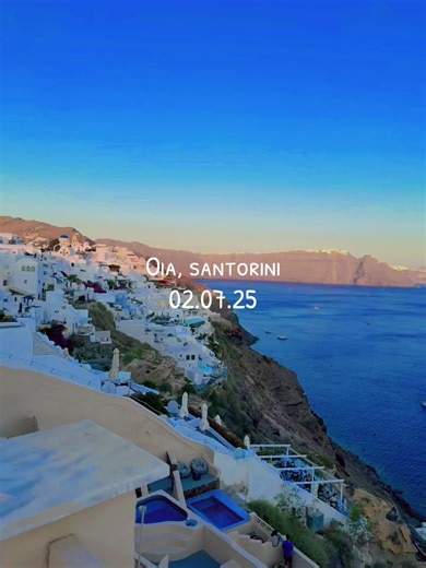 Oia, santorini #greece #santorini #oia #sea #onthisday #summer #summeringreece #viral #verified #fyp #summeringreece #summertime