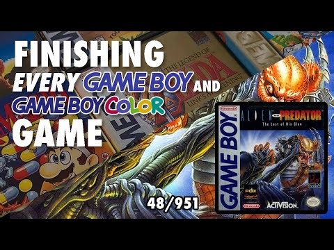 Finishing EVERY GB/GBC Game - Alien vs Predator: The Last of His Clan (48/951)