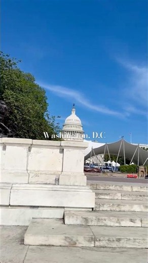 🇺🇸 Washington DC in 14 Seconds Capital & Monument Views