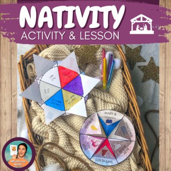Nativity Craft for Christmas: Bible Story Lesson and Hands-on Activity