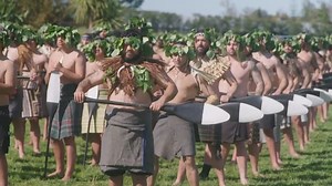 9.9K views · 142 reactions | Funeral held for New Zealand's Maori King Tuheitia. New Zealand bids farewell to a beloved Maori king as a flotilla of carved war canoes deliver the late monarch to his final resting place on the slopes of Mount Taupiri. King Tuheitia died on August 30 just days after undergoing heart surgery. | AFP News Agency | Facebook