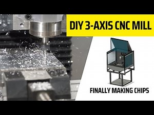 DIY 3-Axis CNC Milling machine Part 5: Up And Running