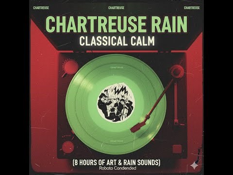 Chartreuse Rain: Classical Calm (8 Hours of Art & Rain Sounds)