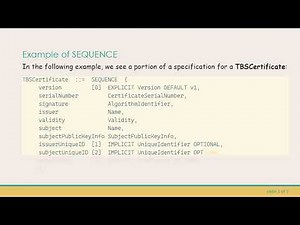 Understanding the Meaning of Numbers in ASN.1 SEQUENCE Syntax