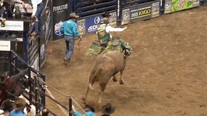 The #1 bull rider in the world, Jess Lockwood, rides Hooky to an 89.5 at the PBR Velocity Tour stop in #Denver. Check out more thrilling rides during the SEASON PREMIERE of PBR Ride to Glory next Tuesday, March 12th @ 9pm | 8c. | Great American Faith & Living Network