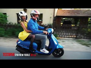 Sym New Fiddle 50i Fahrtest Teil 2