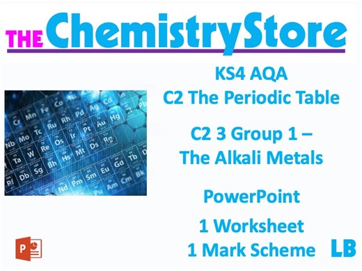 KS4 GCSE Chemistry AQA C2 3 Group 1 - The Alkali Metals Lesson Bundle | Teaching Resources