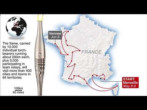 PARIS 2024: Olympic Torch Relay video