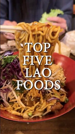 Top Five Lao Foods