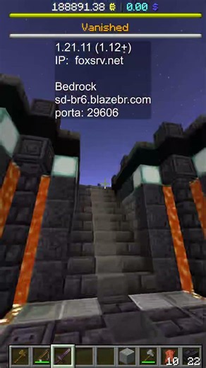Melhor Servidor De Minecraft Brasileiro Bedrock e Java com voicechat