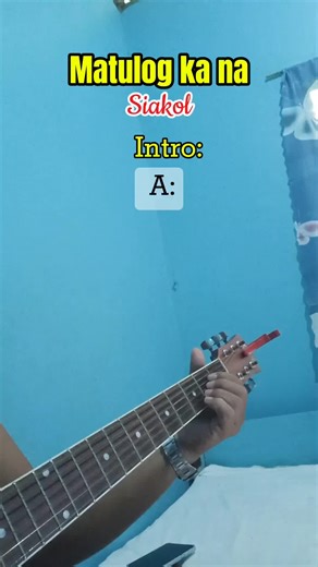 Guitar Tutorial: Matulog Ka Na by Siakol