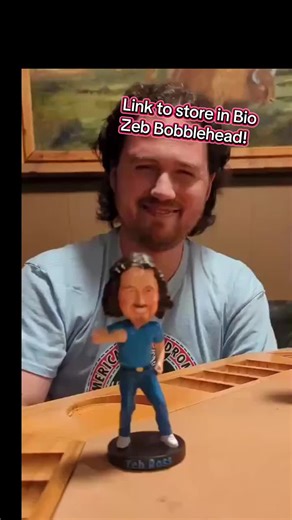 https://zeb-ross.myshopify.com/ Limited Edition Zeb Ross Bobblehead. High-grade durable resin, hand-painted, 6