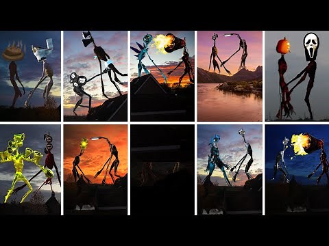 All Siren Head CREATURES FIGHTING On CAMERA..! || Tournament