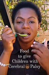 Food to give children with Cerebral Palsy 🥣👦🏾 #nutrition #diet | Way To Eat