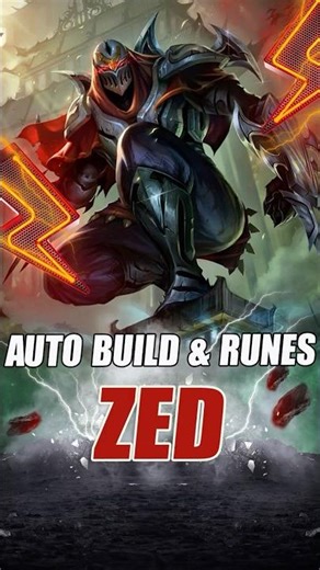 Thử Build Zed Lethality Cực Mạnh #lmht #zed #leagueoflegends