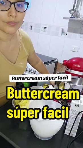 Cómo preparar buttercream fácilmente para tortas