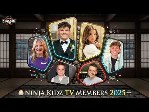 Ninja Kidz TV 2025: Members Real Names and Ages