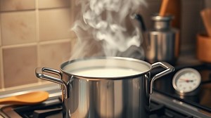 how to boil milk without burning it? - Test Food Kitchen