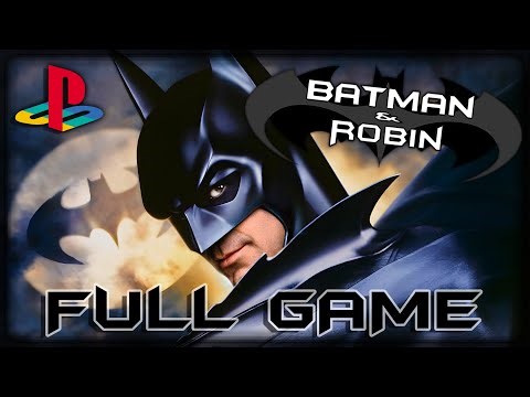 Batman & Robin FULL GAME Walkthrough Longplay (PS1)