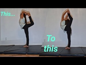 How to do a Scorpion | In 1 day! #gymnastics #stretching #mat #How to do #scorpion #splits #leghold
