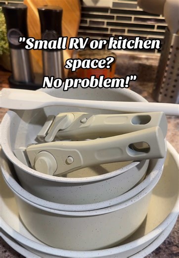 "Small RV or small kitchen? Not a problem with these pots and pans" #R... | Pans For Cooking
