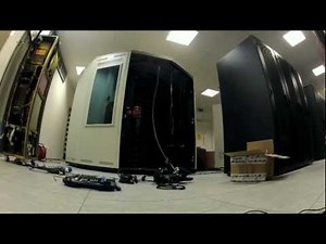 Decomissionig of StorageTek Nearline Powderhorn L9310 tape library timelapse