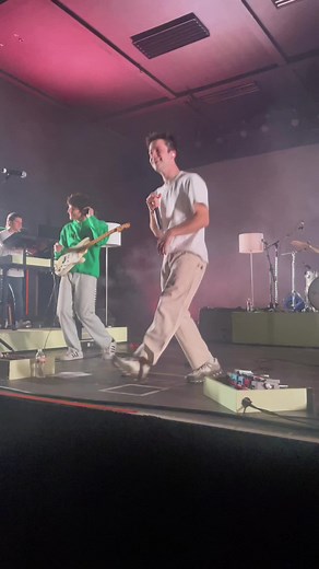 Dylan Minnette's Dance at Wallows Concert