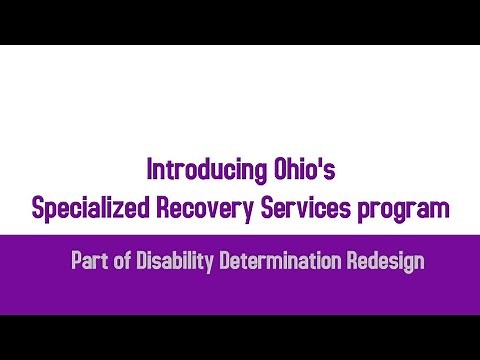 Specialized Recovery Services program