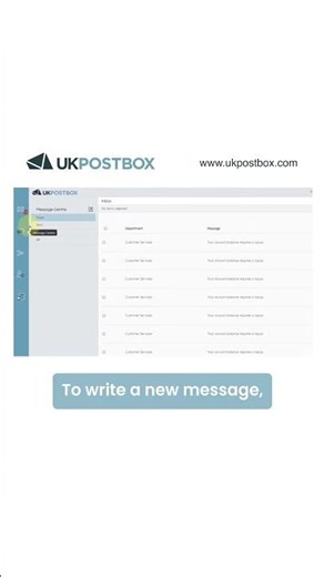 💻 ✉️✨ UK Postbox Platform Overview - Message Centre