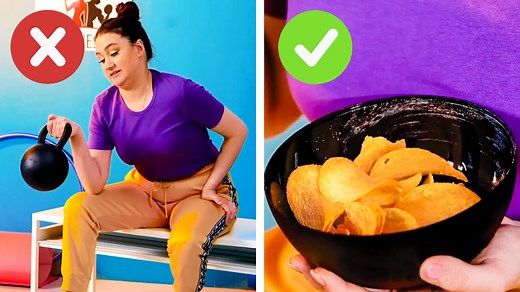 Funny ways to sneak food anywhere: | 5-Minute Crafts GIRLY