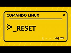 🐧 Comando Linux RESET - Reiniciar / Limpiar la Consola de Sistema