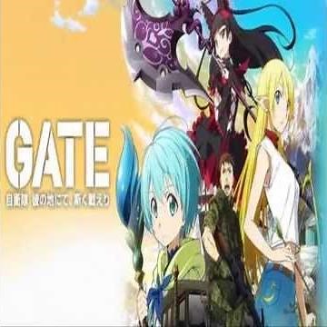 GATE ANIME (12/12) COMPLETO DESCARGAR POR MEGA