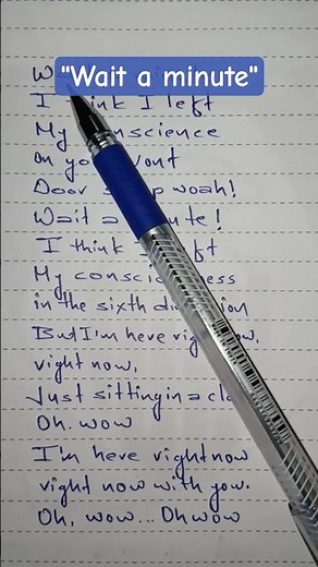 Wait a minute - Lyrics Willon Smith #lyrics #singandlearn #learnenglish #waitaminute #song #MrBK