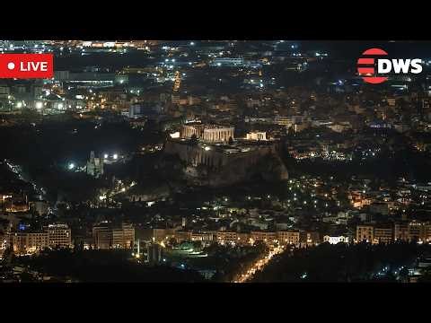 LIVE: Acropolis of Athens Goes Dark for Earth Hour 2026 | Global Climate Action | AQ15
