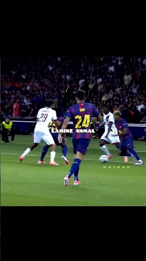 lamine yamal vs paris sient german#football #برشلونة #barcelonafootball #fyp #lamineyamal