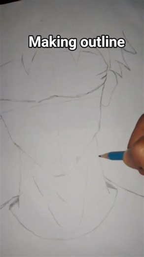 Gogo drawing anime