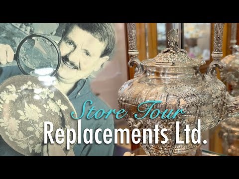 My Visit and Store Tour of Replacements Limited in North Carolina featuring Silver, China & Crystal.