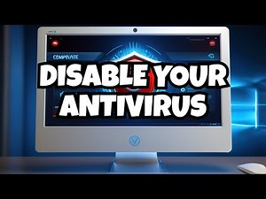 How to deactivate antivirus (Step By Step) 2025