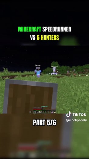Minecraft Speedrunner Vs 5 Hunters Challenge