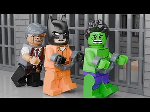 LEGO BATMAN and HULK Prison Break