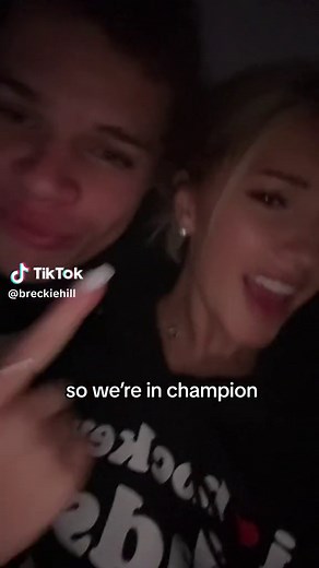 Breckie Hill's Affectionate Moment with Boyfriend