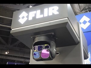 FLIR Star SAFIRE 380-HLDc Airborne Thermal Imaging System at AUSA 2016